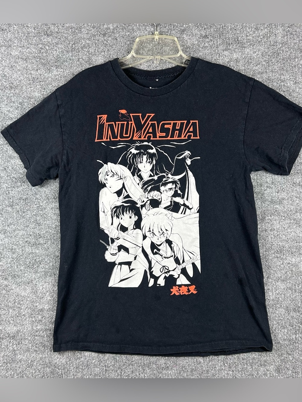 InuYasha Anime Graphic Tee 2009 Official Licensed Y2K Manga Cast Print